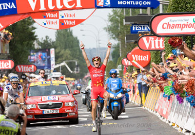 Sylvain Chavanel win in Montlucon