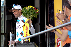 Christophe Riblon on the podium