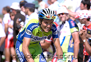 Ivan Basso looking tired