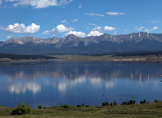 Taylor Park Reservoir at base of Cottonwood