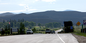 View of start from Gunnison