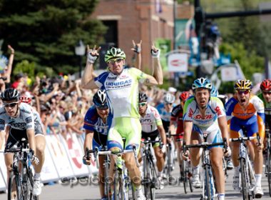 Elia Viviani winning in Steamboat