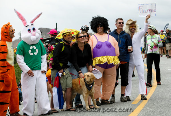 Silly costumes on Independence Pass