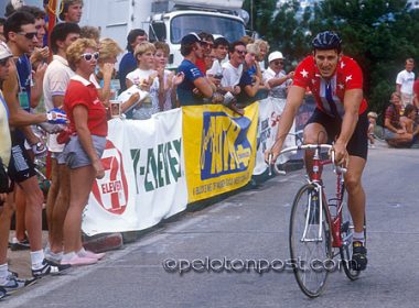 davis Phinney finished the Flagstaff TT at the 1984 Coors Classic