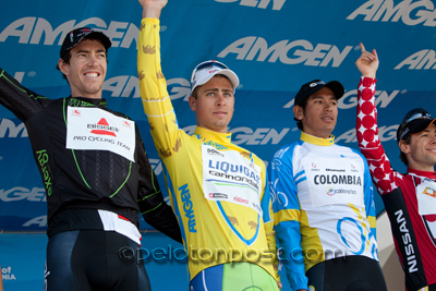 Stage 3 Podium