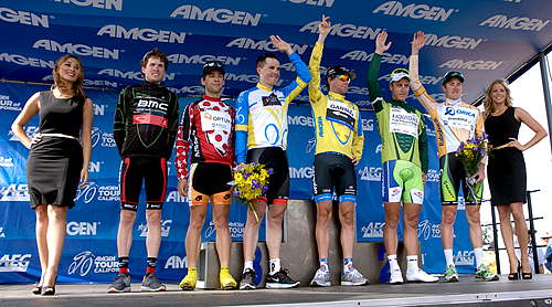 Stage 5 Podium