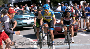 Zabriske suffering up Mt Baldy