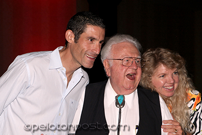 Hincapie with Eugene Kiefel and Erlinda Kiefel