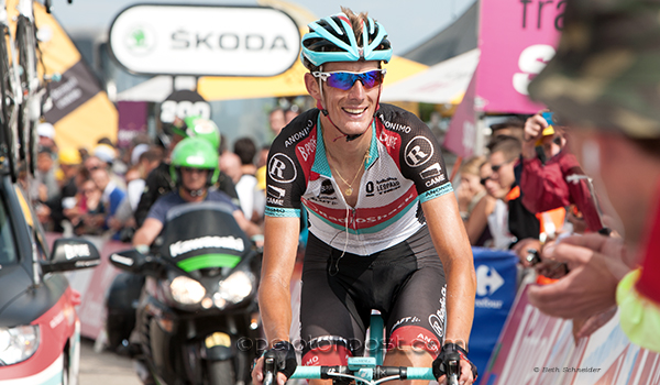 Andy Schleck on Mont Ventoux