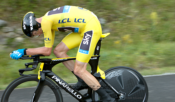 Froome racing to Chorges