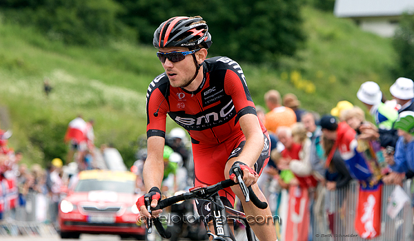 Van Garderen leading on Alpe d'Huez