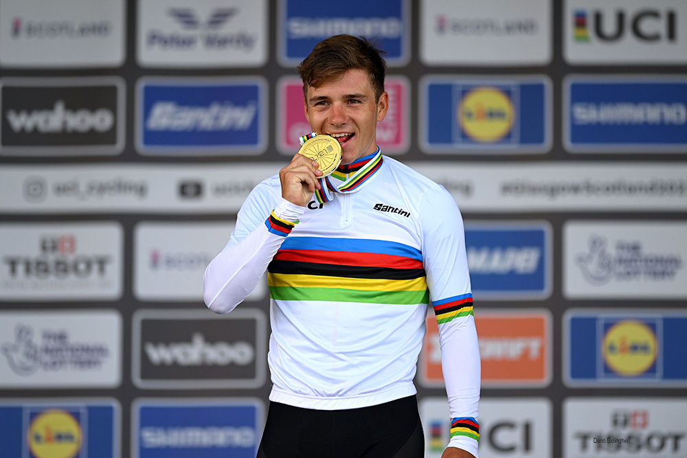 Remco Evenepoel Takes Gold at ITT Worlds – PelotonPost